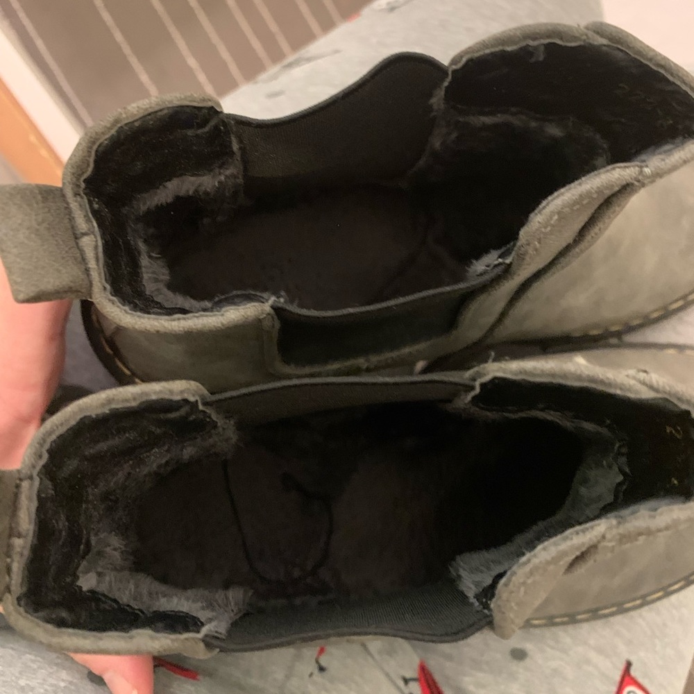 Grey, tried on never worn Chelsea boot